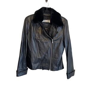 Pelle Studio Leather Jacket Black Large